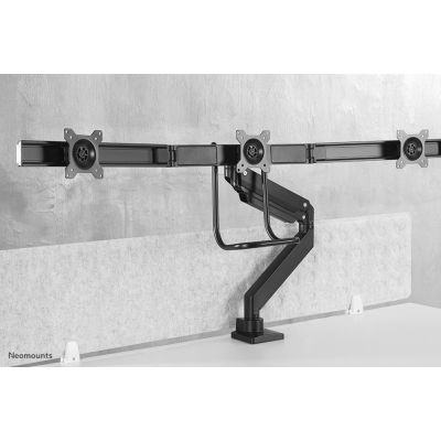 19. Neomounts NM-D775DX3BLACK Monitorhalterung/Ständer 68,6 cm (27") Schreibtisch Schwarz