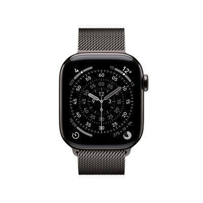 2. Apple Watch Series 11 MF8U4ZR/A OLED 42 mm Digital 374 x 446 Pixel Touchscreen 5G Titan Wi-Fi GPS