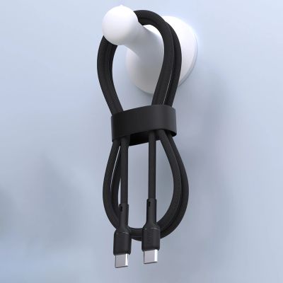 5. Dudao L9C Max 240W PD USB-C - USB-C Kabel 1,2m - Schwarz