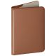 4. Uniq Belmont Reisepasshülle mit Apple Find My RFID-Blockierung, Karamellbeige