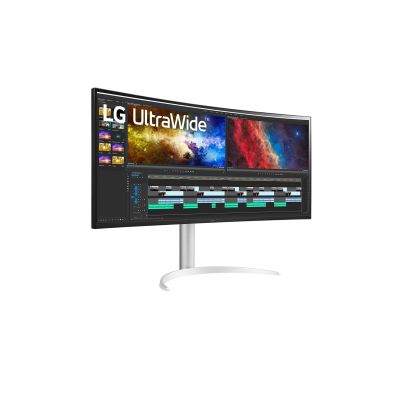 4. LG 38BQ85C-W Computermonitor, 95,2 cm (37,5 Zoll), 3840 x 1600 Pixel, Quad HD+, Weiß