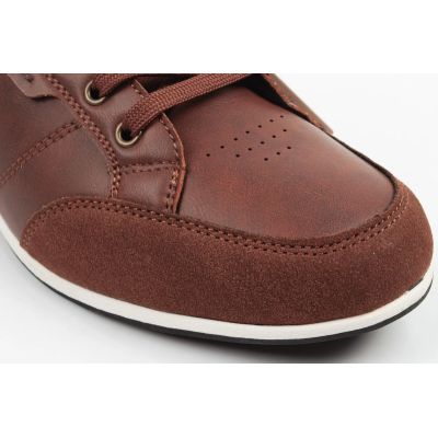 6. Wrangler Herrenschuhe, Sneaker, Modell Rhys, braun, modische Schuhe