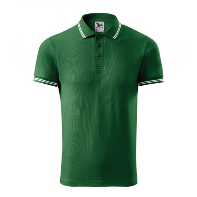 3. Adler Urban M MLI-21906 Poloshirt flaschengrün