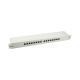 3. 19"-Patchpanel mit 16 RJ45-Anschlüssen, Cat5e-FTP-Anschluss, 1 HE, 1000 MHz, RAL7035