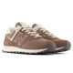 13. New Balance WL574 Lifestyle braune Damen-Sneaker (WL574RTS)