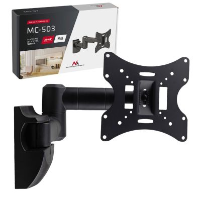 14. Maclean MC-503B TV-Wandhalterung (Schwenk-, Wand- und Neigefunktion; 23" - 42"; max. 30 kg)