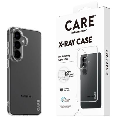 5. CARE by PanzerGlass Röntgen-Schutzhülle für Samsung Galaxy S26 - Transparent