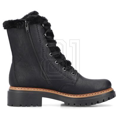 9. Rieker W 72625-00 RKR714 Fur Boots