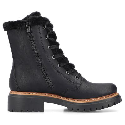 9. Rieker W 72625-00 RKR714 Pelzstiefel