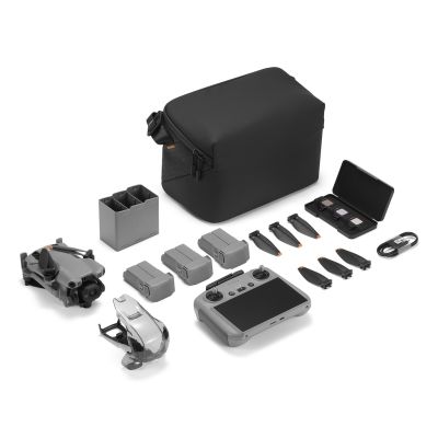 10. DJI MINI 5 PRO FLY MORE COMBO (RC 2) 4-Rotor-Quadrocopter, 50 MP, 3840 x 2160 px, 2788 mAh, Schwarz, Grau