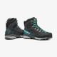 6. Scarpa Mescalito TRK GTX Damen-Trekkingschuhe – Tropengrün/Dunkelanthrazit, Größe: 37_5