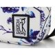 3. XS-SCHULTERTASCHE 181CPR751-72 OFF WHITE BLAUES BLUMENMUSTER