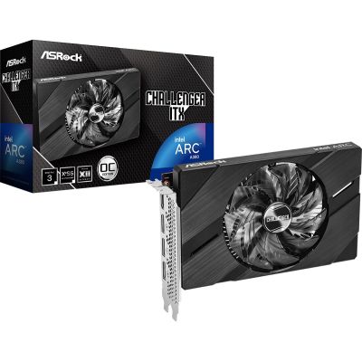 5. Asrock Challenger Intel Arc A380 ITX 6GB OC GDDR6