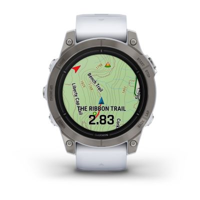 7. Garmin Epix Pro Gen 2 Saphir 47mm Titan Whitestone Sportuhr
