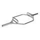 10. VIRTUFIT OLYMPIC HEX BAR - TRAP BAR - 140 CM
