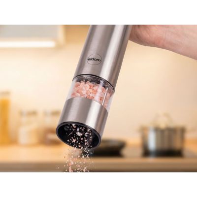 19. ELDOM ELEKTRISCHE PFEFFER- UND SALZMÜHLE MP24 ZUM MAHLEN VON SILBER
