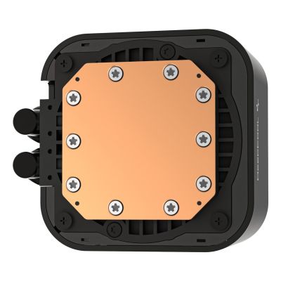 2. DeepCool LQ240 Prozessor-Flüssigkeitskühlungsset 12cm Schwarz 1 Stück.