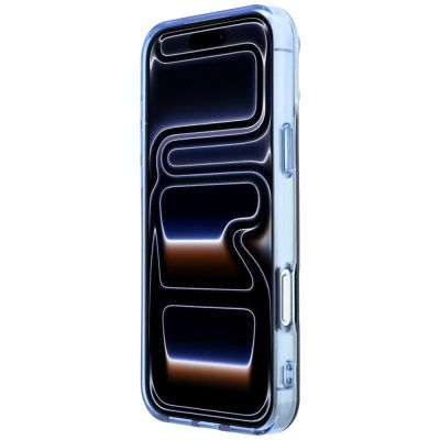 5. Mercedes AMG IML Transparent Bicolor Block MagSafe Hülle für iPhone 18 Pro Max / 17 Pro Max – Schwarz und Blau