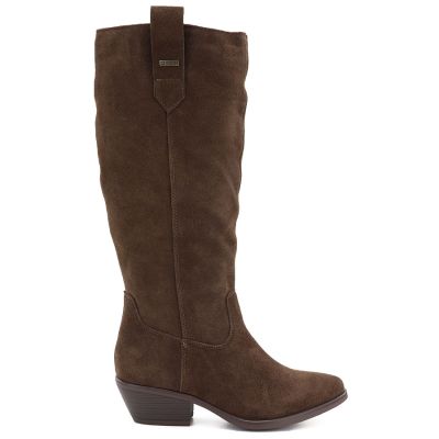 2. Damen-Cowboystiefel aus Leder, Schokoladenbraun, Big Star UU274521