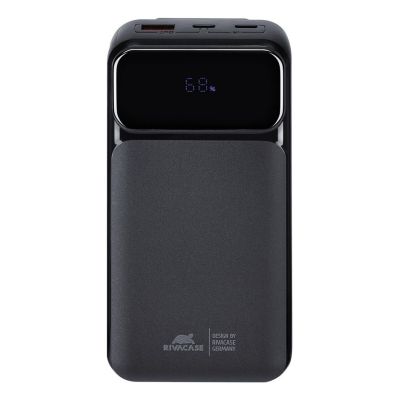 Rivacase VA2221 Lithium-Polymer (LiPo) Powerbank 20000 mAh Schwarz
