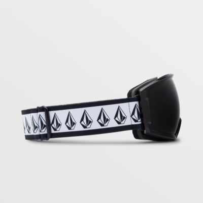4. Volcom Migrations BLACK RERUN/DARK GRAY Snowboardbrille (VG0022102)