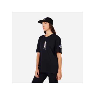 5. ROSSIGNOL SUPER TEE Unisex Schwarz