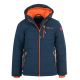 Trollkids Kinder Hemsedal Snow Jacket XT mystic blue/orange abriebfest blau (513-142)