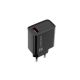 NATEC RIBERA USB-A 18W SCHWARZES LADEGERÄT NUC-2058