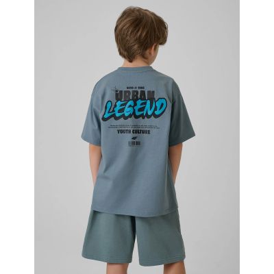 2. Baumwoll-T-Shirt für Jungen 4F 4FJRSS26TTSHM4175-46S