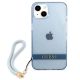 3. Guess GUHCP13SHTSGSB iPhone 13 mini 5,4 "blau / blau Hardcase Translucent Stap