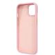 7. Guess Croco Collection Hülle für iPhone 14 Plus – Rosa
