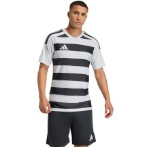 Herren-T-Shirt adidas Hooped 26 Jersey grau-schwarz KF3396