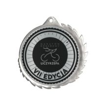 Metallmedaille mit Gravur auf Laminat