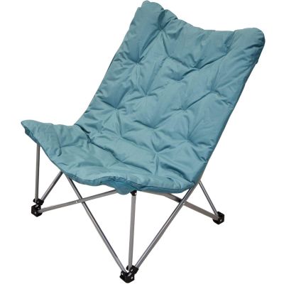 5. REDCLIFFS HIGH DELUXE CAMPINGSTUHL MIT KISSEN BLAU