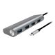 6. LogiLink UA0309 USB 3.2 Gen 1 (3.1 Gen 1) Typ-C Hubs und Konzentratoren 5000 Mbit/s Grau