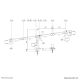 16. Tischhalterung für 3 Monitore 10-27" NEOMOUNTS DS60-600BL3