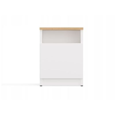 GALAX 30/1D Nachttisch Weiß/Artisan