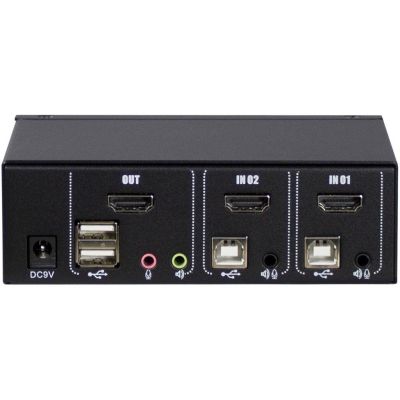 2. Inter-Tech AS-21HA HDMI KVM-Switch Schwarz