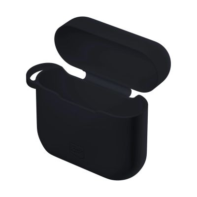 3. 3mk Silikon-AirPods-Hülle für Apple AirPods der 3. Generation – Schwarz