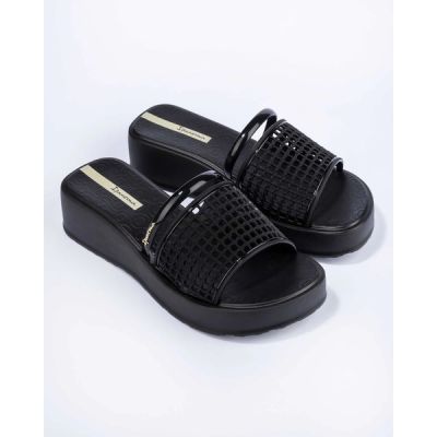 3. Ipanema Damen-Flip-Flops Essence, schwarz, Plateau, modisch