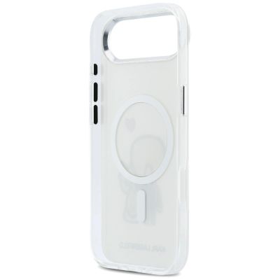 7. Karl Lagerfeld Karl & Choupette MagSafe Back Case für iPhone Air - Transparent