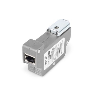 Digitus PoE Überspannungsschutz (RJ45), DIN-Schienenmontage, für den Innenbereich