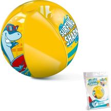Großer aufblasbarer Wasserball mit Surfing Shark MONDO-Motiv