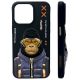 2. Nimmy Cool&Cute 2.0 Monkey Case für iPhone 15 Pro - Schwarz