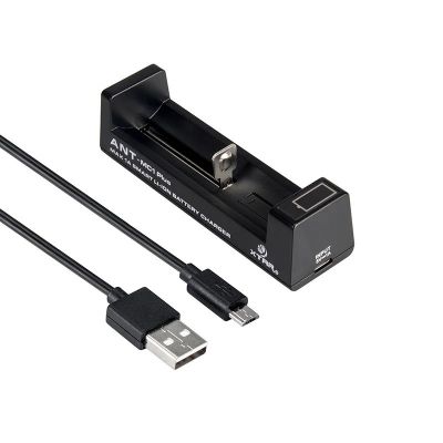 XTAR Schnellladegerät für zylindrische Li-Ionen-Akkus 18650 ANT MC1+