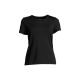 7. CASALL Essential Mesh Detail Tee Schwarz