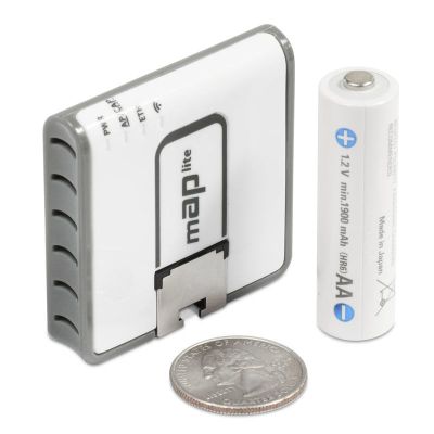 2. Mikrotik mAP lite Router in Weiß mit PoE-Unterstützung