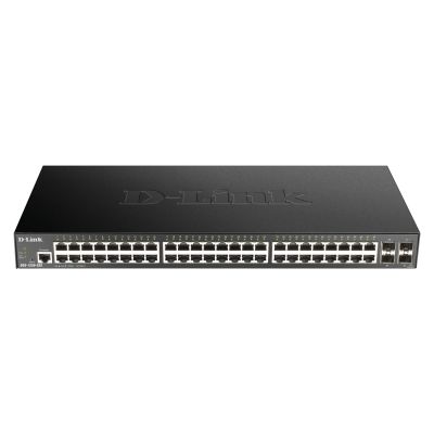 D-Link DGS 1250-52X - Switch - Intelligent - 48 x + 4 10 Gigabit SFP+ - Switch - Glasfaser