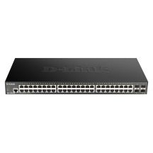 D-Link DGS 1250-52X - Switch - Intelligent - 48 x + 4 10 Gigabit SFP+ - Switch - Glasfaser