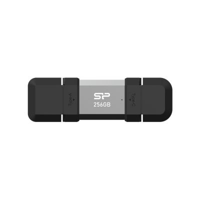 Silicon Power C51 256GB USB-A USB-C Silber